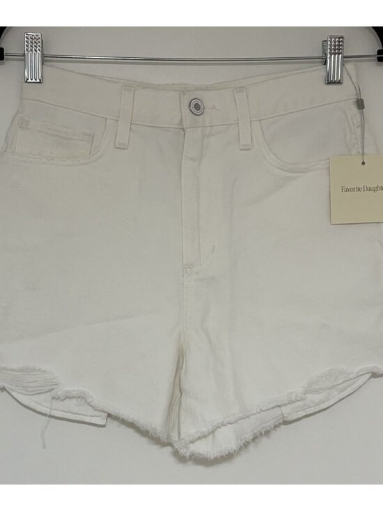Favorite Daughter Pants - Favorite Daughter Women’s High Rise Juni White Shorts Size 25 NWT